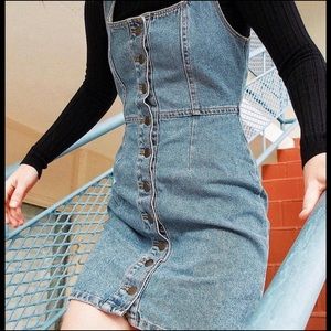 Denim dress cotton on size 2